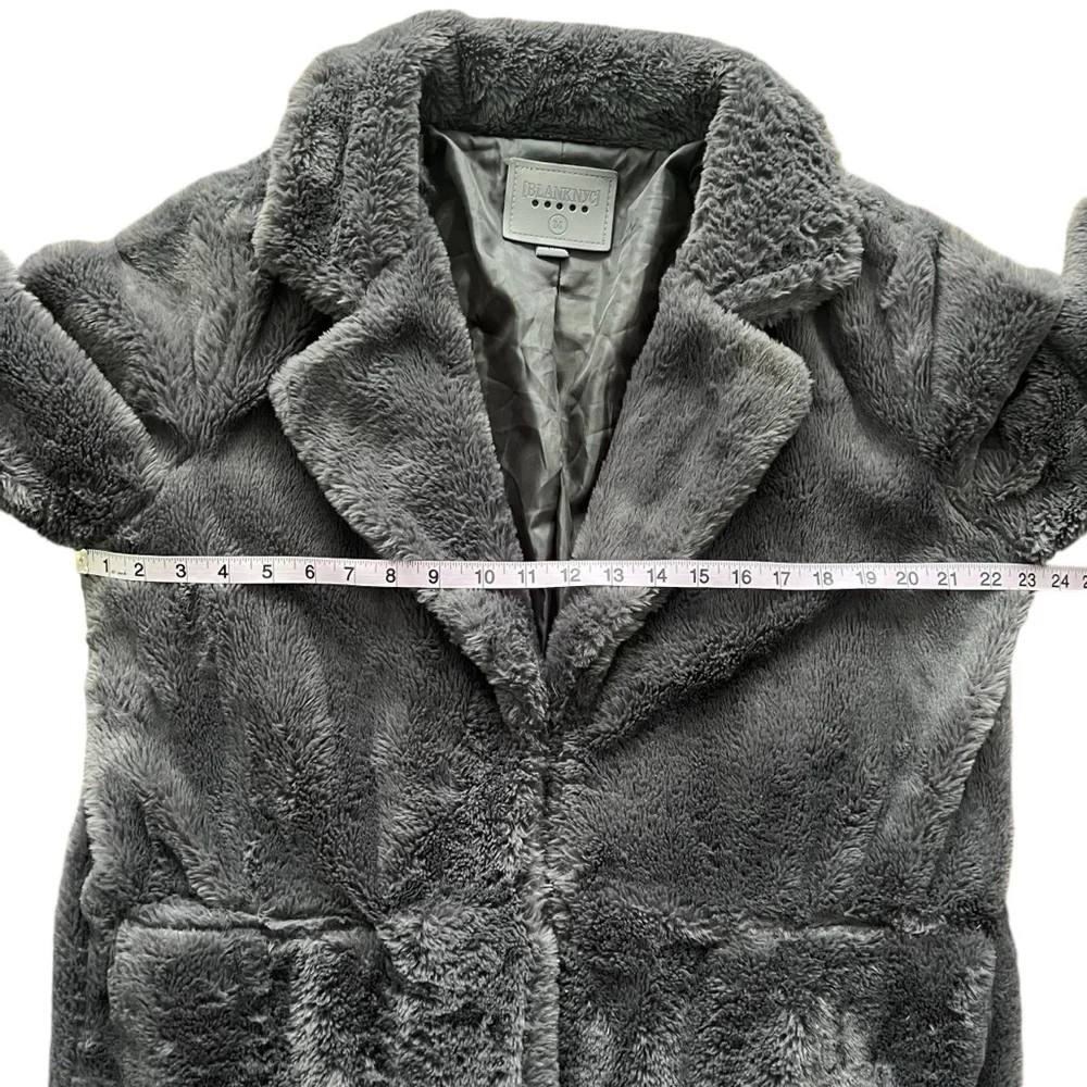 Blank NYC | Oversized Teddy Coat | M - Picture 9 of 13